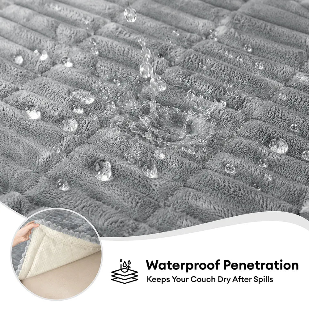 Wisp - Soft Flannel Non-Slip Pet Mat and Couch Cover