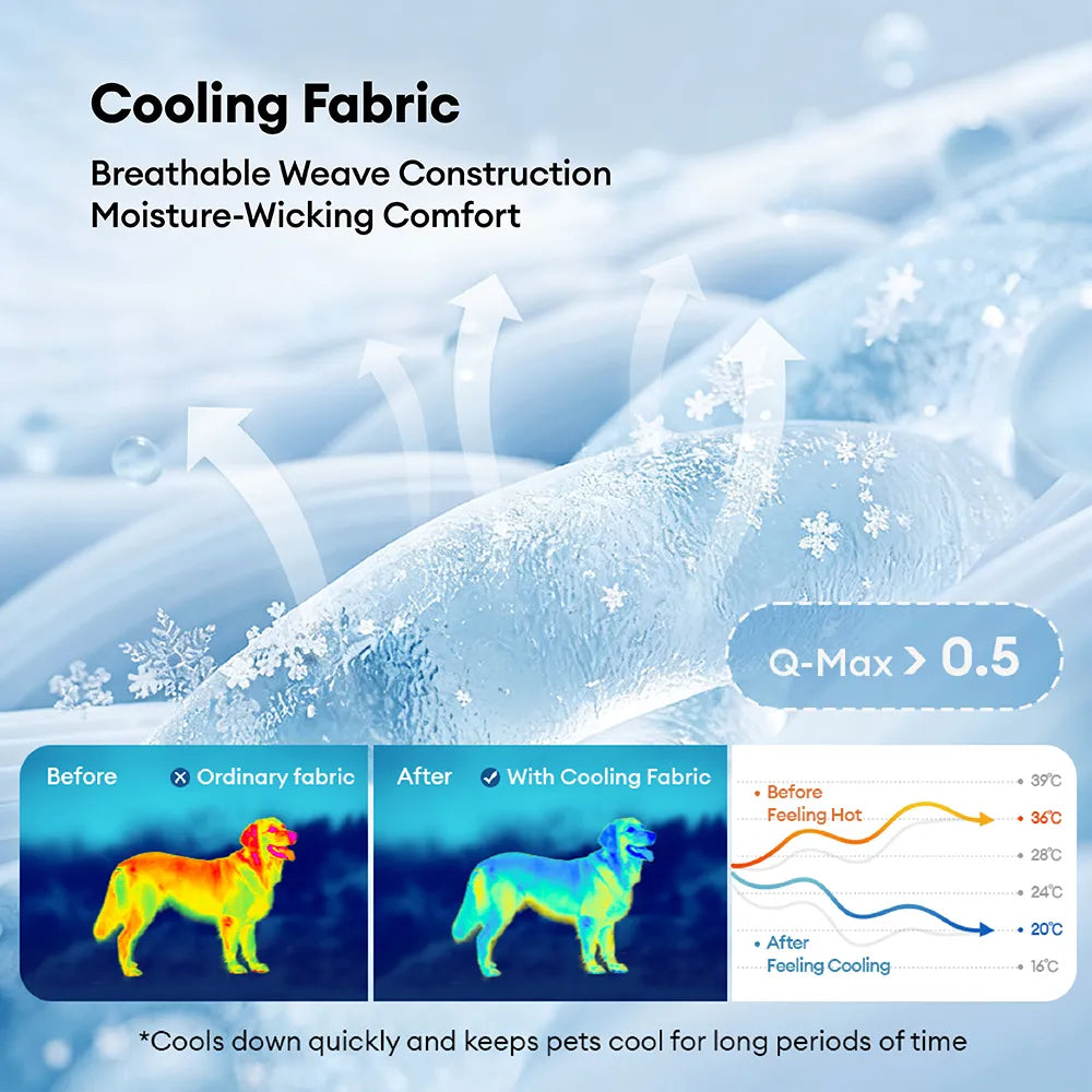Dune - Cooling Dog Blanket, Double-Sided, Machine Washable