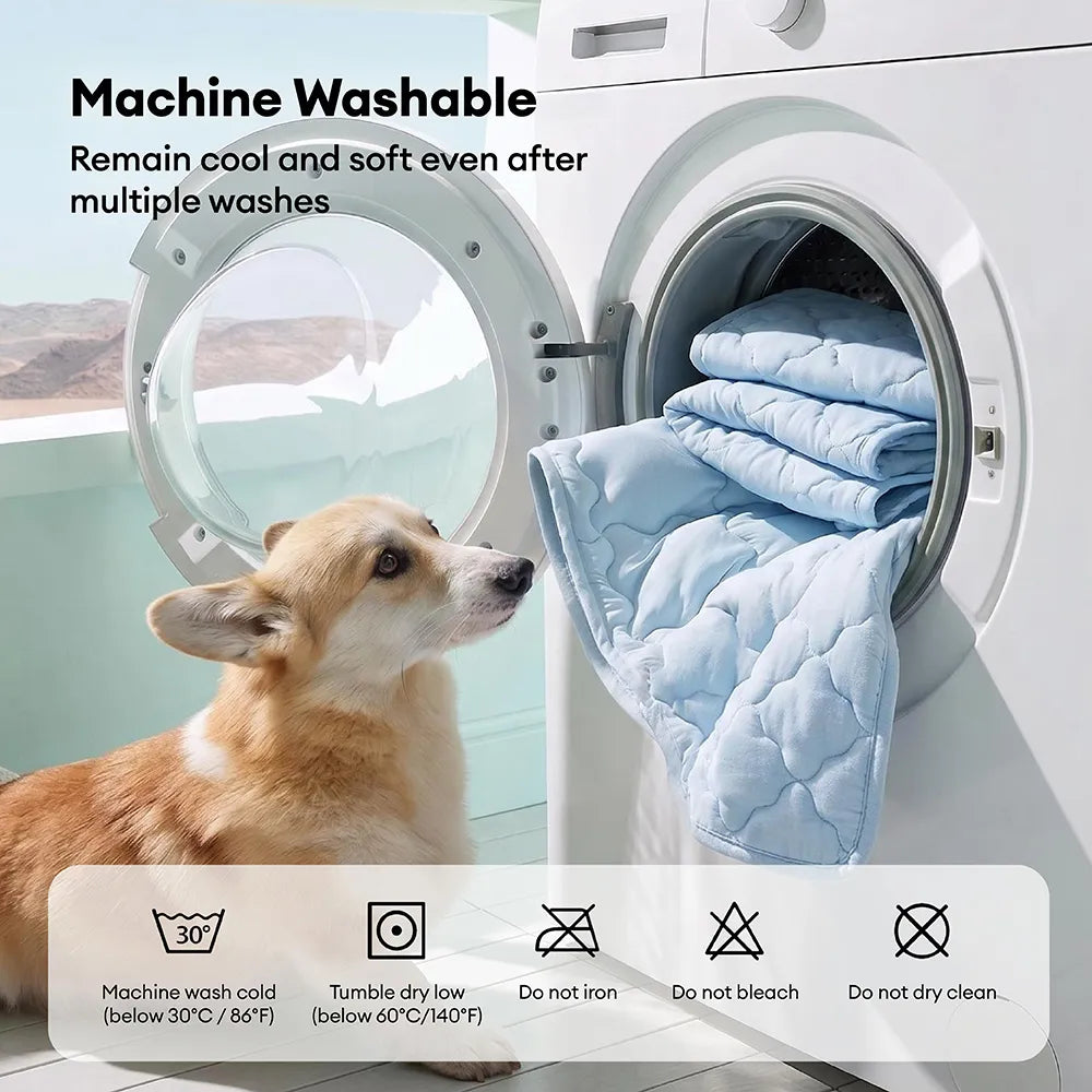 Dune - Cooling Dog Blanket, Double-Sided, Machine Washable