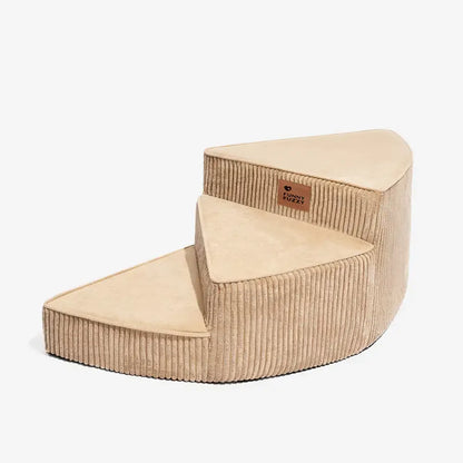 Reed - Corduroy Joint-Friendly Spiral Pet Stairs