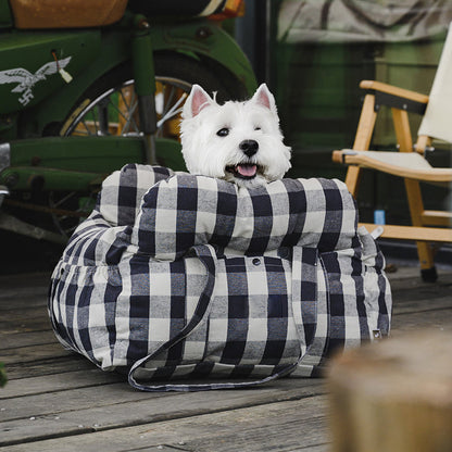 Grove - Portable Dog Car Booster Seat and Carrier Bag
