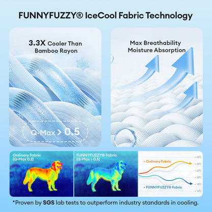 Pebble - Cooling Dog Mat, Ice Silk Non-Slip