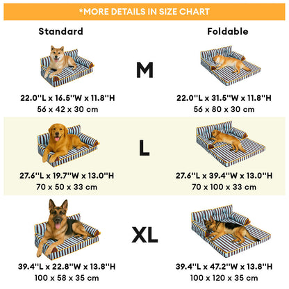 Vale - Foldable Dog Sofa Bed, Waterproof