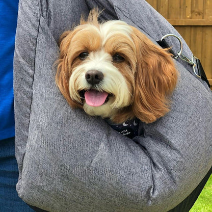 Linden - Dog Car Seat Bed with Safety Buckle, Dual-Use