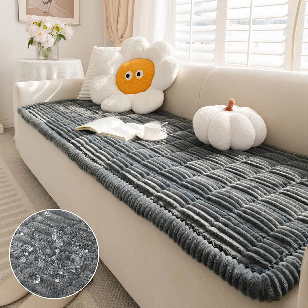 Wisp - Soft Flannel Non-Slip Pet Mat and Couch Cover