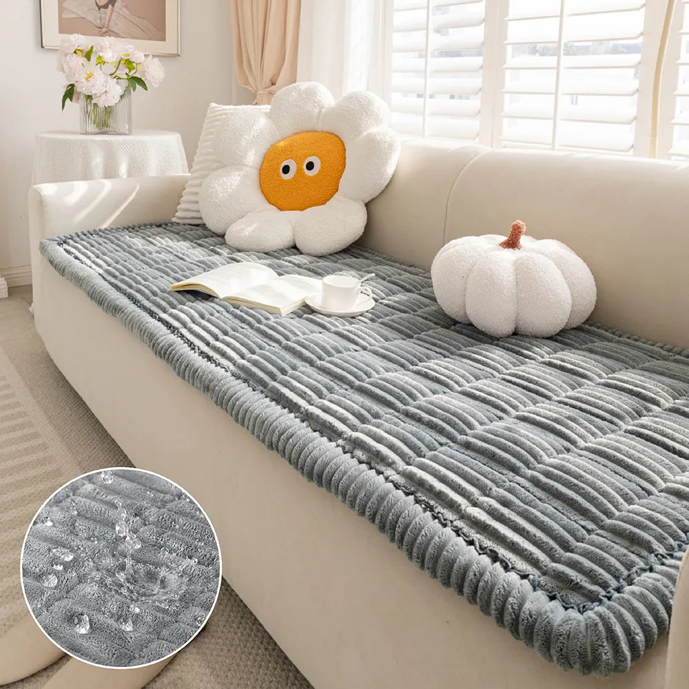 Wisp - Soft Flannel Non-Slip Pet Mat and Couch Cover