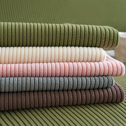 Mallow - Stretch Corduroy Sofa Cover, Modular Pieces