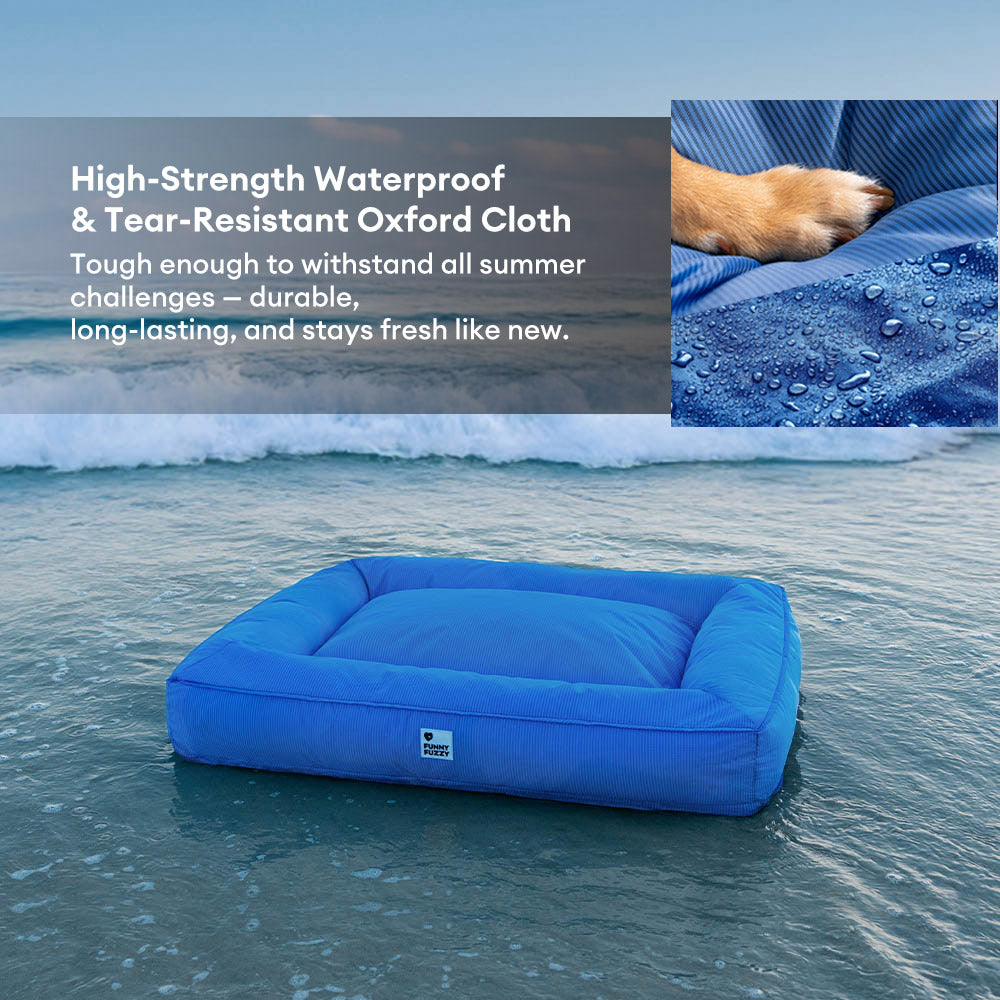 Fenn - Orthopedic Waterproof Bolster Dog Bed, Outdoor