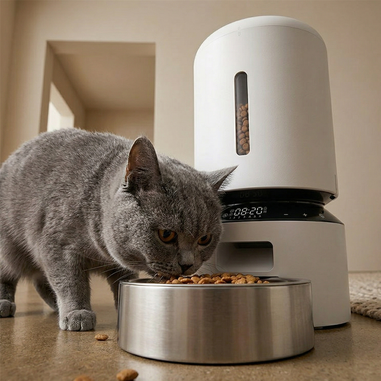 VaultFeed Automatic Pet Feeder with Camera