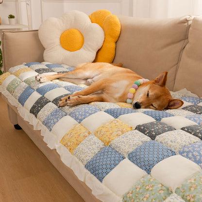 Holm - Quilted Cotton Garden Sofa Protector Cover