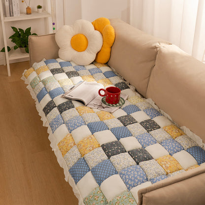 Holm - Quilted Cotton Garden Sofa Protector Cover
