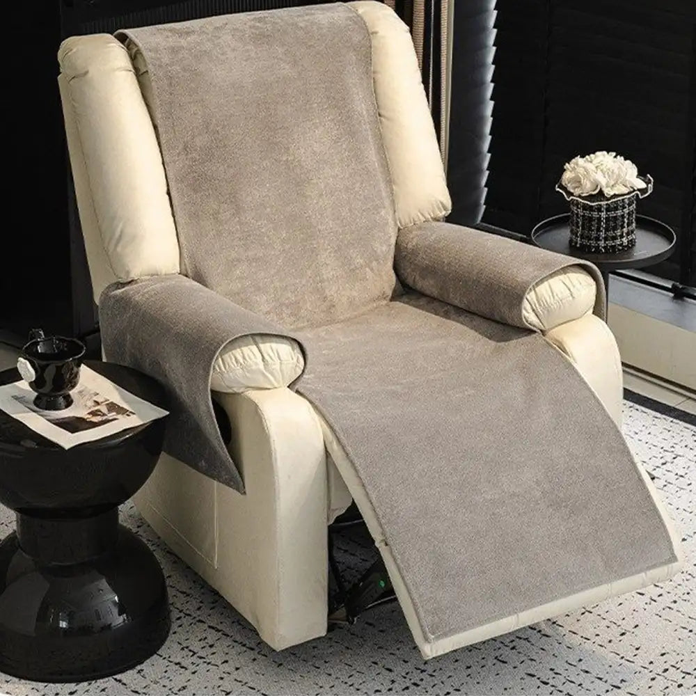 Croft - Cloud Fleece One-Piece Recliner Cover, Anti-Slip
