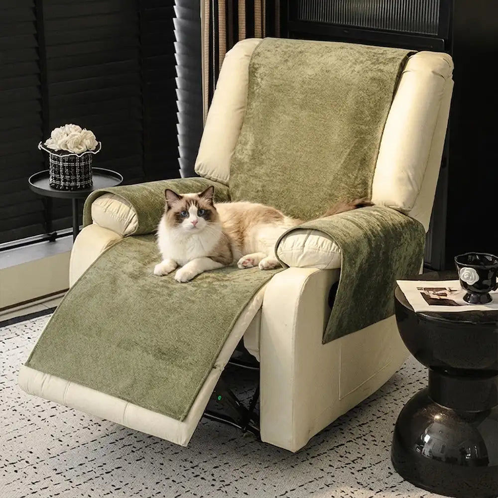 Croft - Cloud Fleece One-Piece Recliner Cover, Anti-Slip