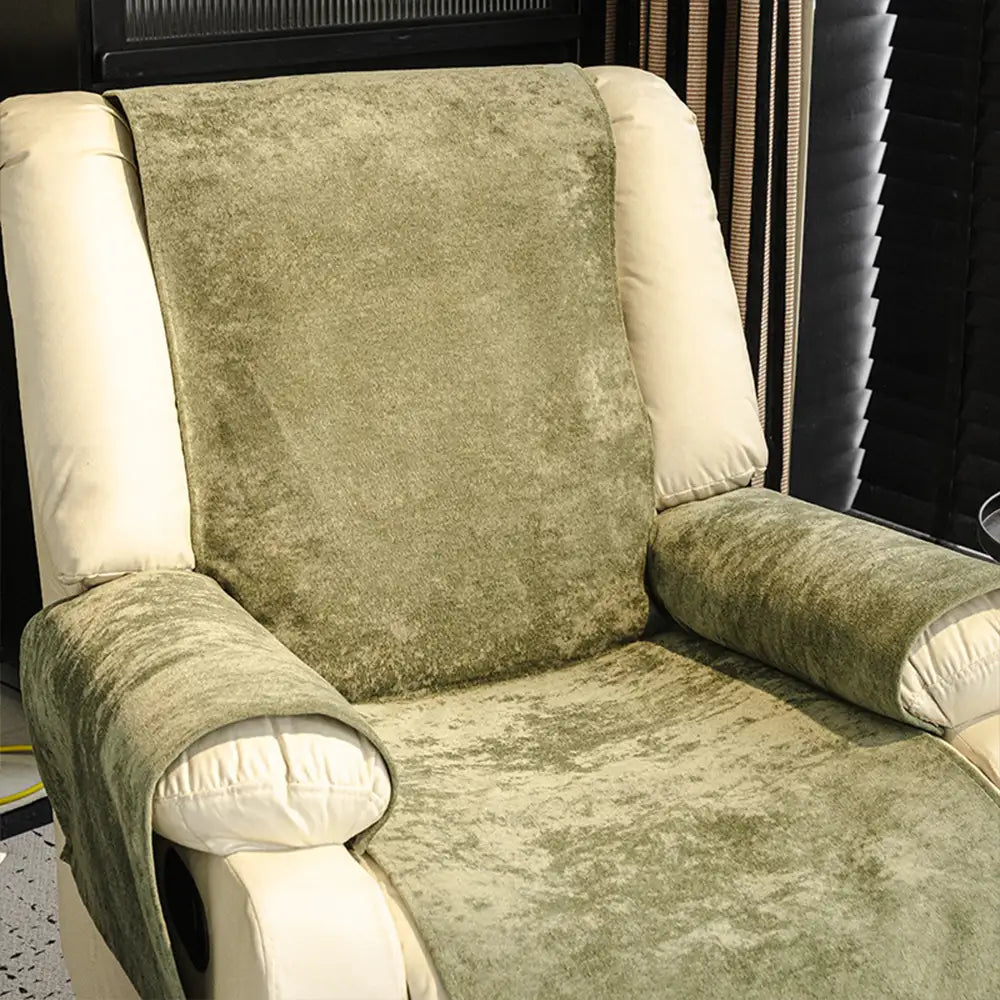 Croft - Cloud Fleece One-Piece Recliner Cover, Anti-Slip