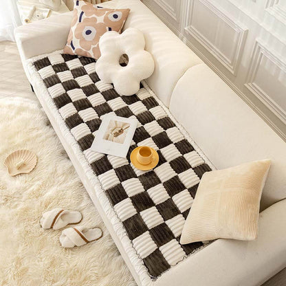 Quill - Chenille Dog Mat and Sofa Cover with Non-Slip Base