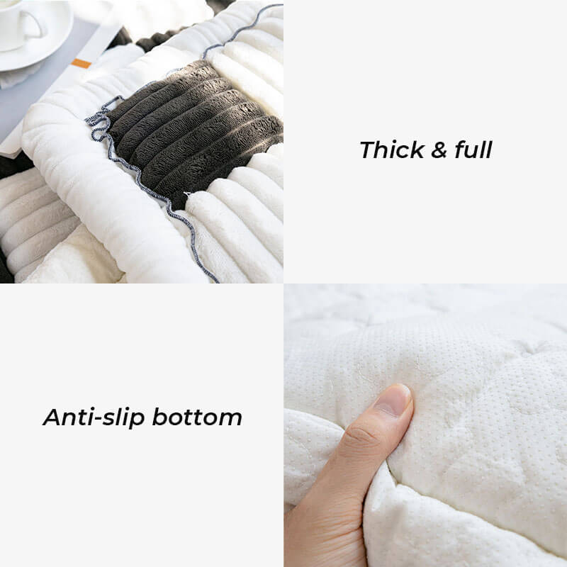 Quill - Chenille Dog Mat and Sofa Cover with Non-Slip Base