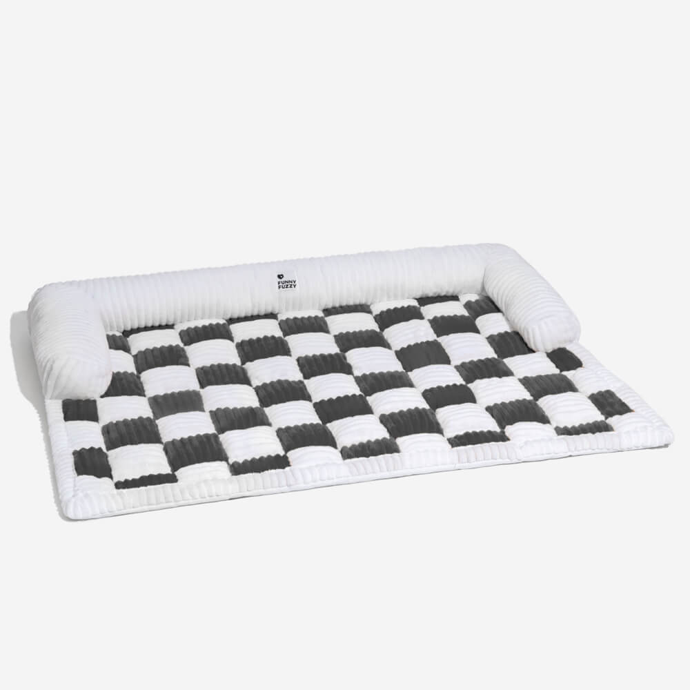 Aspen - Plaid Plush Dog Mat and Furniture Protector Cover