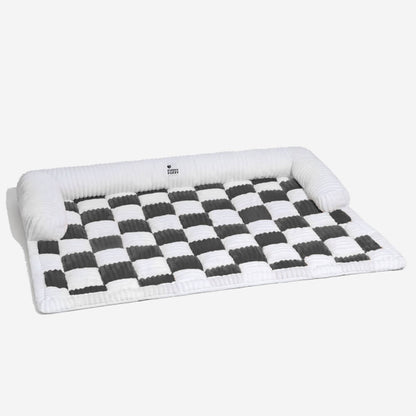 Aspen - Plaid Plush Dog Mat and Furniture Protector Cover