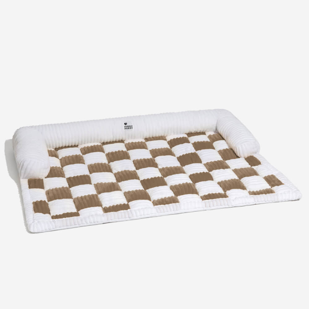 Aspen - Plaid Plush Dog Mat and Furniture Protector Cover