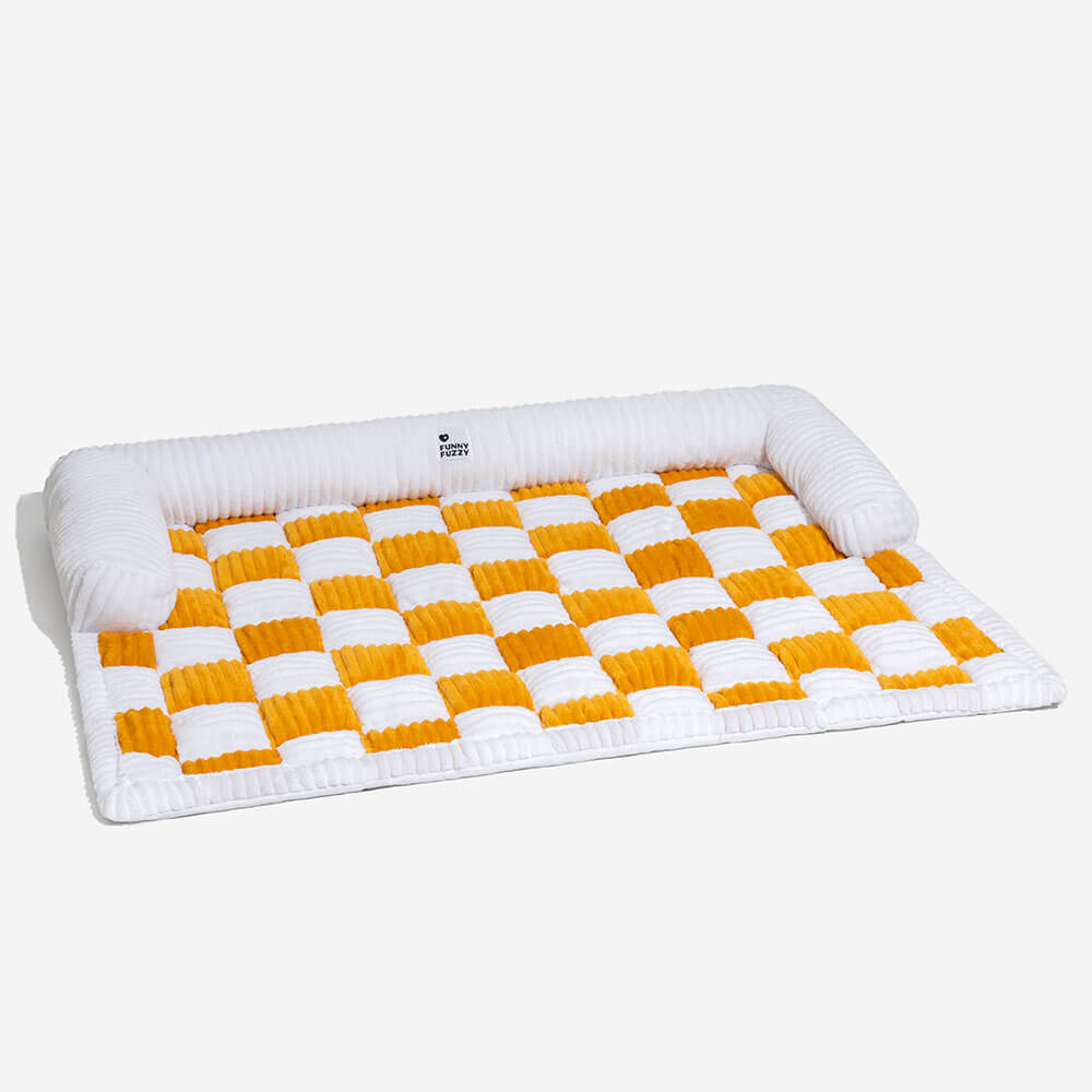 Aspen - Plaid Plush Dog Mat and Furniture Protector Cover