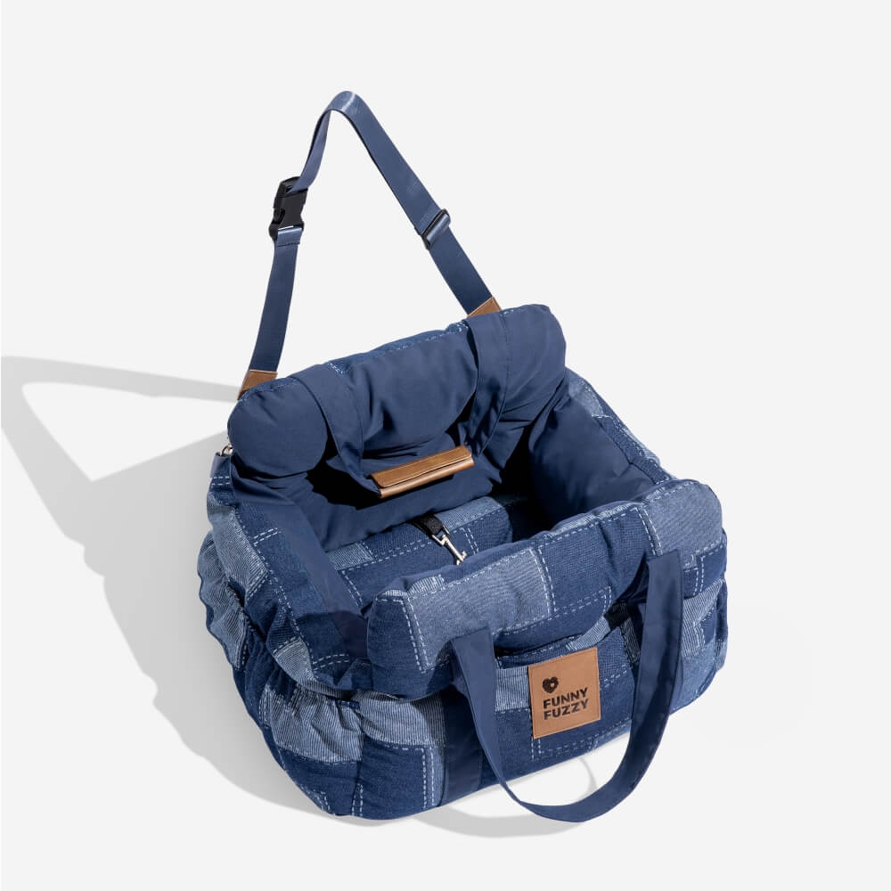 Grove - Portable Dog Car Booster Seat and Carrier Bag