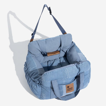 Grove - Portable Dog Car Booster Seat and Carrier Bag