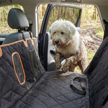 MudiPaws Dog Seat Cover Car Hammock With Mesh Window