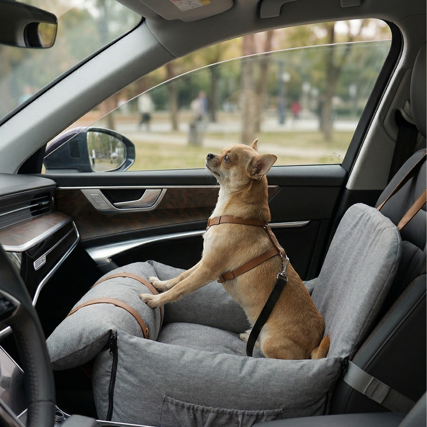 SnugRide Dog Booster Seat for Small Dogs