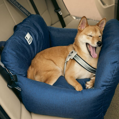 Linden - Dog Car Seat Bed with Safety Buckle, Dual-Use