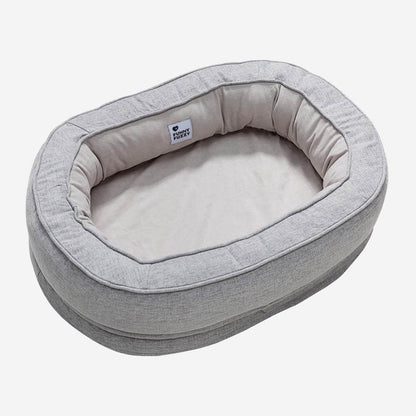 Larch - Orthopedic Donut Dog Bed, Raised Edges, Machine Washable