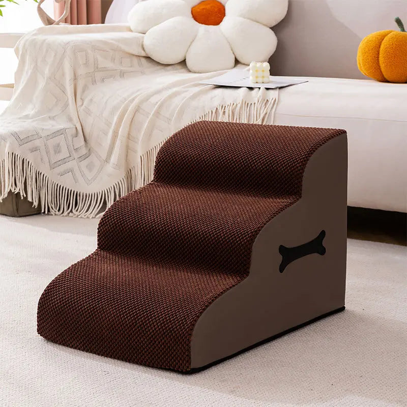 Holt - Adjustable Soft Dog Stairs with Ramp Option, 3 or 4 Step