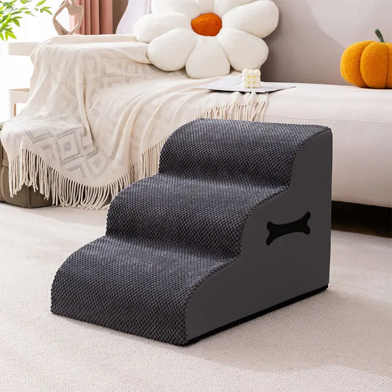 Holt - Adjustable Soft Dog Stairs with Ramp Option, 3 or 4 Step