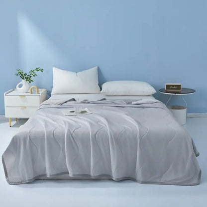 Sedge - Cooling Ice Silk Double-Sided Blanket, Wave