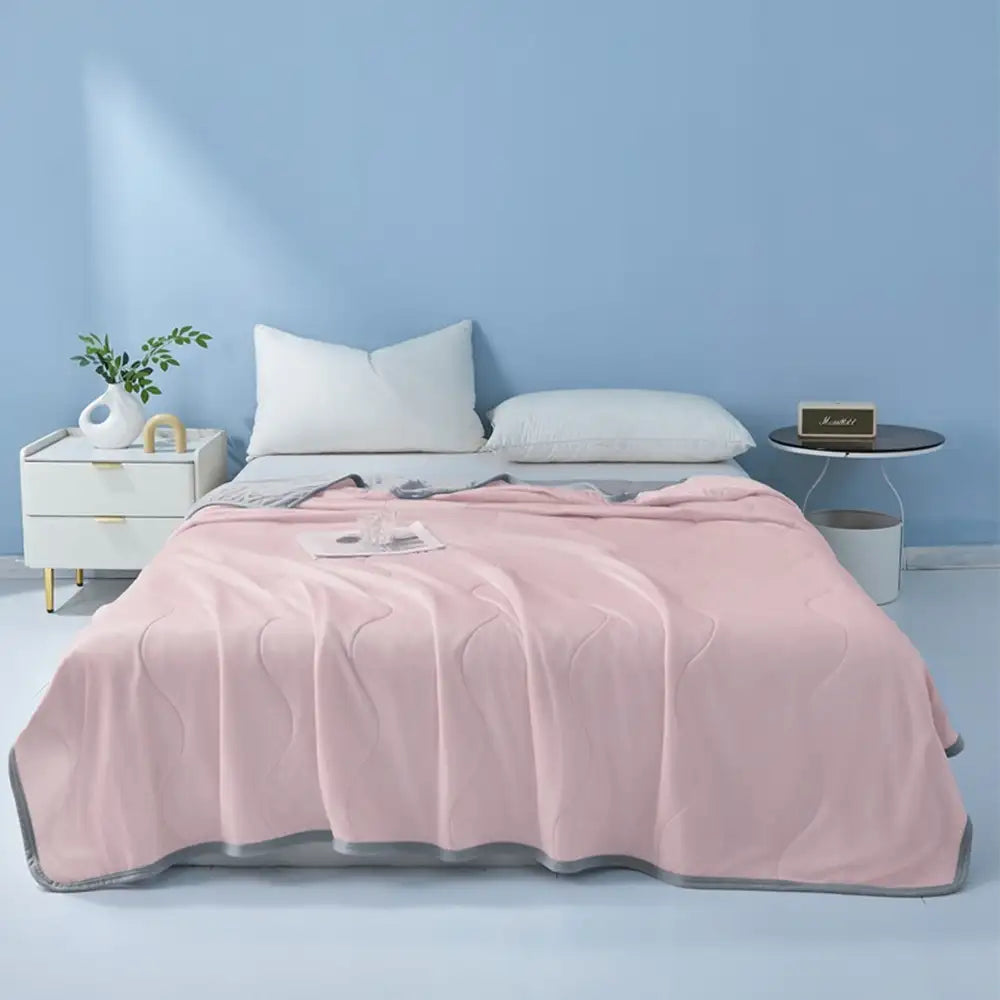 Sedge - Cooling Ice Silk Double-Sided Blanket, Wave