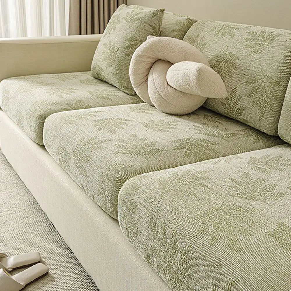Yarrow - Elastic Chenille Anti-Scratch Full Couch Cover