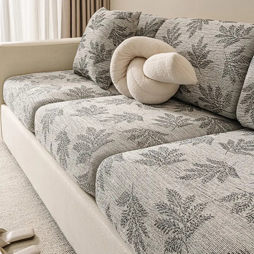 Yarrow - Elastic Chenille Anti-Scratch Full Couch Cover
