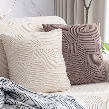 Glen - Stretch Honeycomb Ice Silk Couch Cover