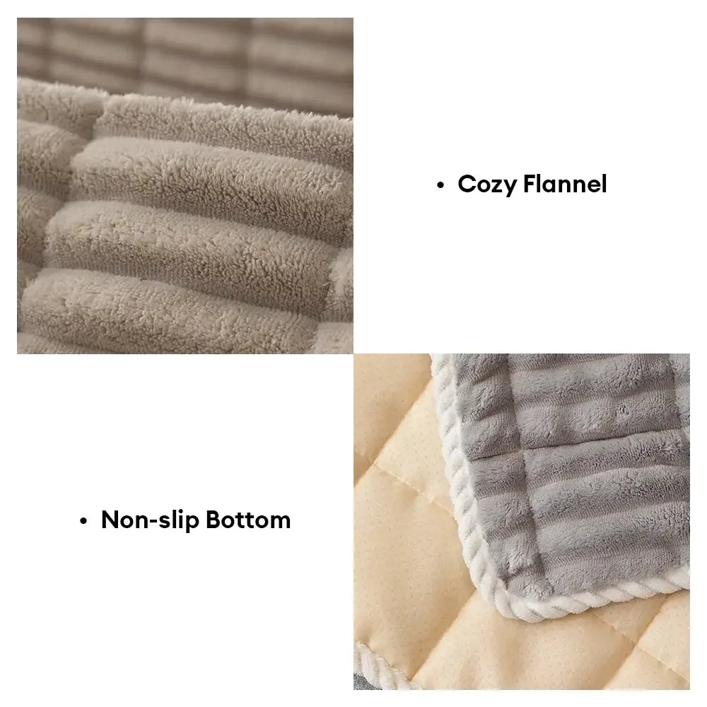 Cove - One-Piece Waterproof Flannel Sofa Cover, Non-Slip