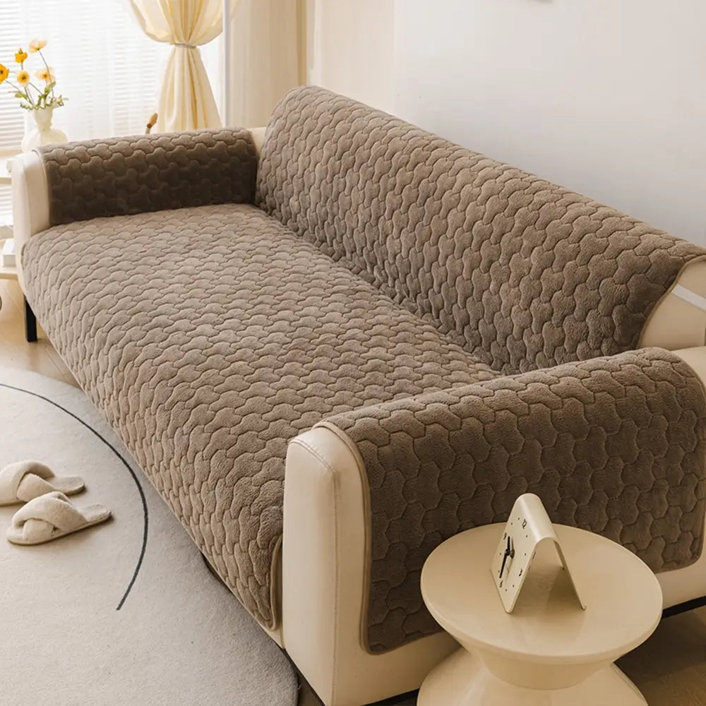 Yare - One-Piece Plush Sofa Cover