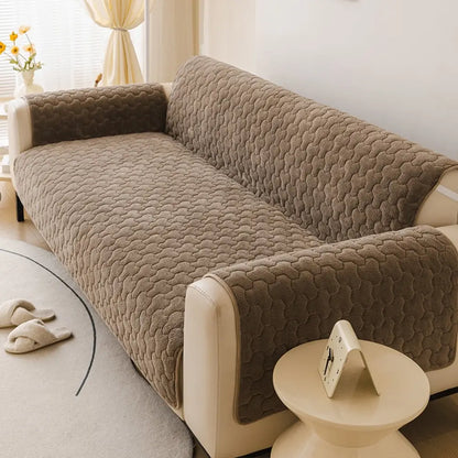Yare - One-Piece Plush Sofa Cover