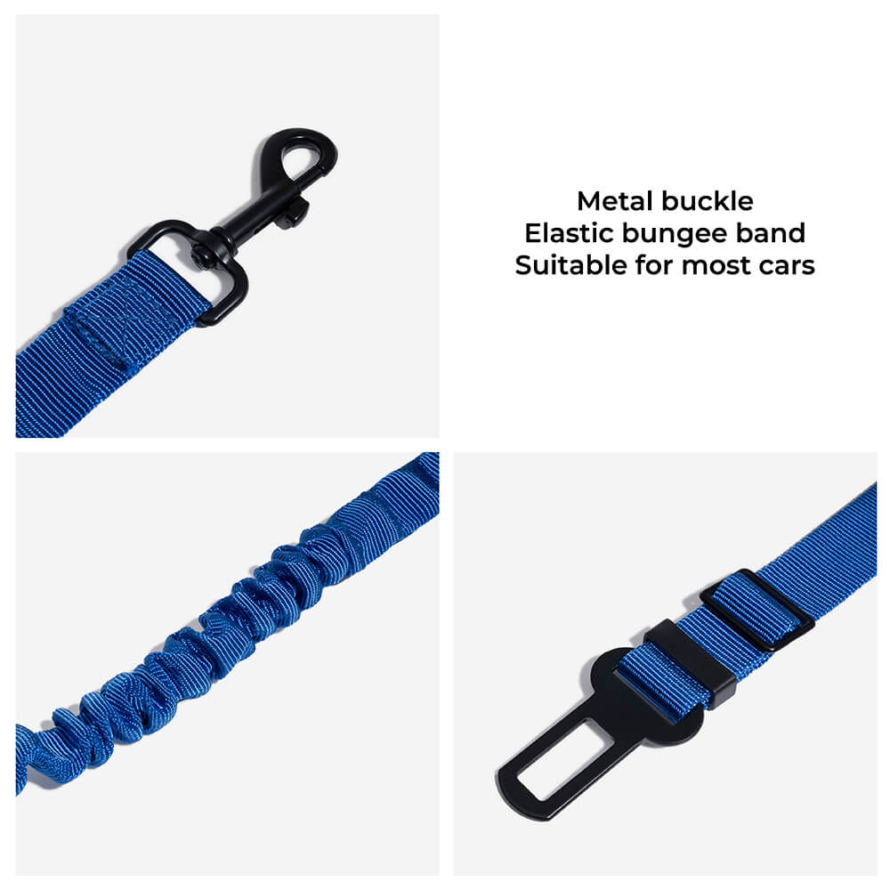Briar - Adjustable Reflective Dog Car Seat Belt in Nylon