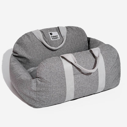 Linden - Dog Car Seat Bed with Safety Buckle, Dual-Use