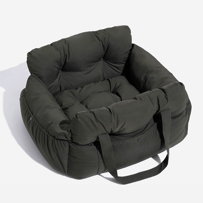 Linden - Dog Car Seat Bed with Safety Buckle, Dual-Use