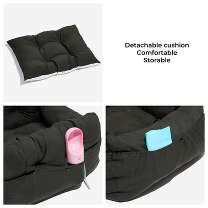 Grove - Portable Dog Car Booster Seat and Carrier Bag