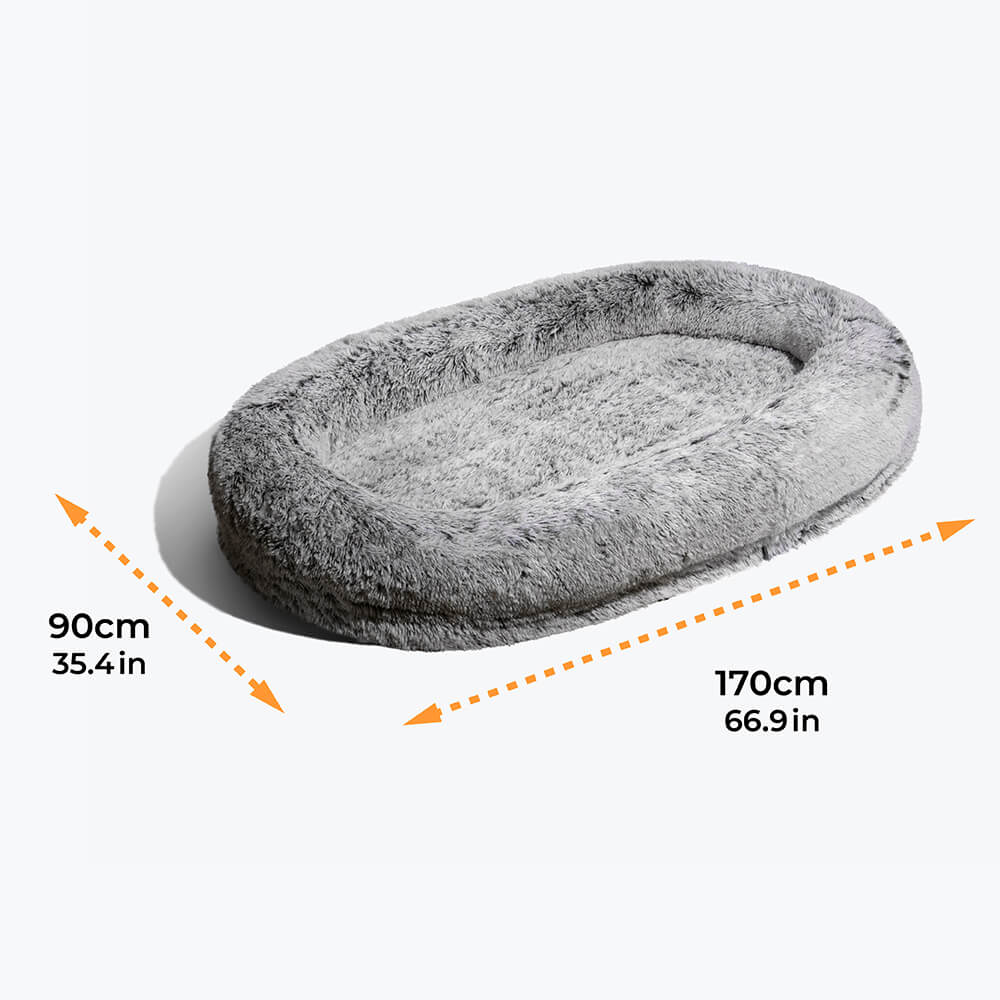 Larch - Orthopedic Donut Dog Bed, Raised Edges, Machine Washable