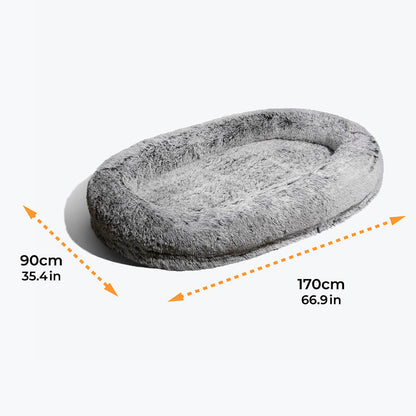 Larch - Orthopedic Donut Dog Bed, Raised Edges, Machine Washable