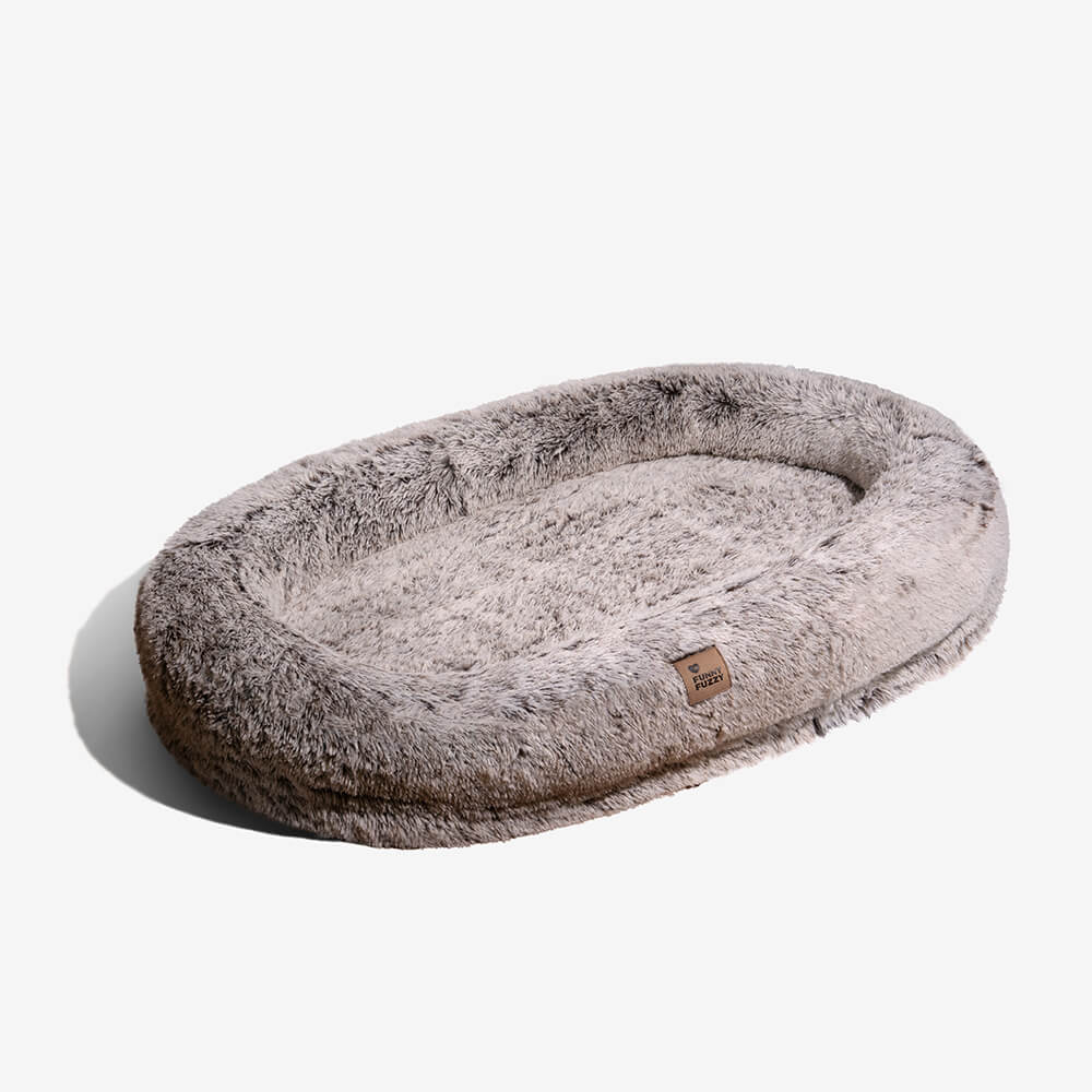 Larch - Orthopedic Donut Dog Bed, Raised Edges, Machine Washable