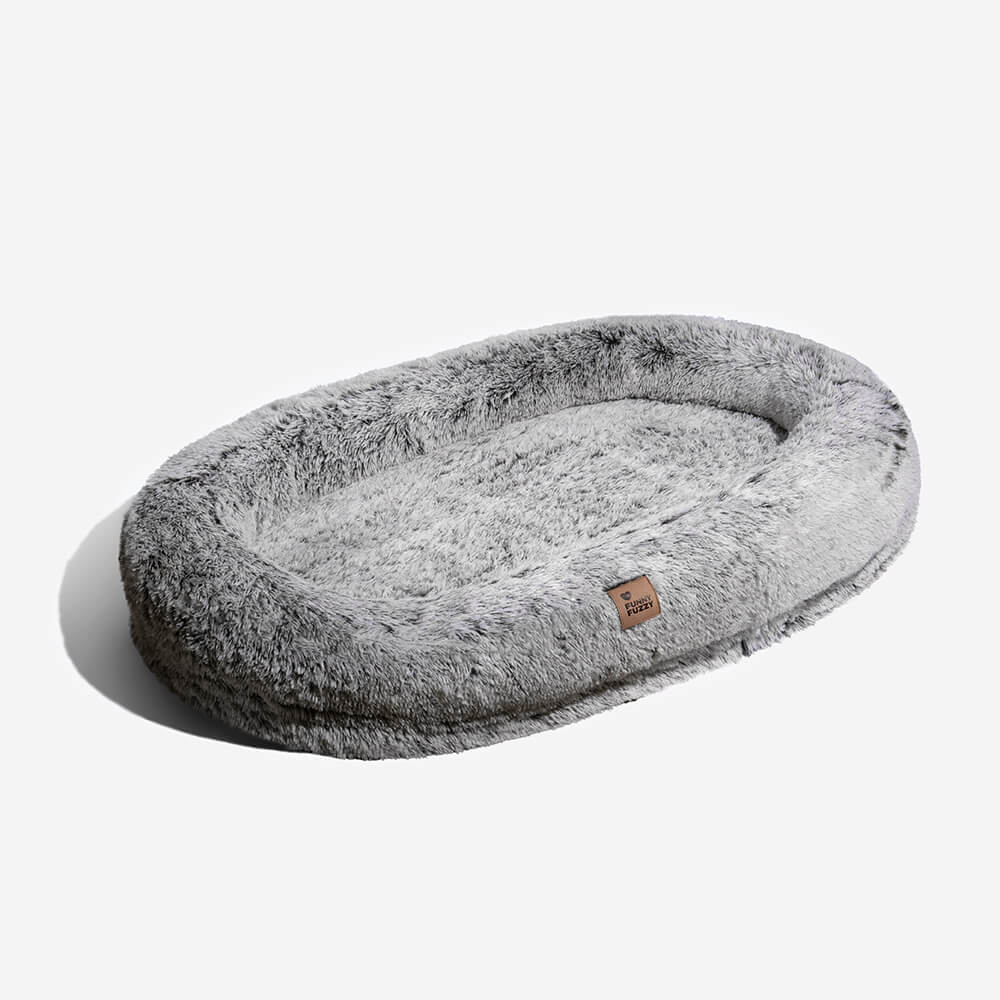 Larch - Orthopedic Donut Dog Bed, Raised Edges, Machine Washable