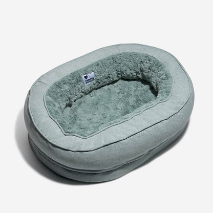 Larch - Orthopedic Donut Dog Bed, Raised Edges, Machine Washable
