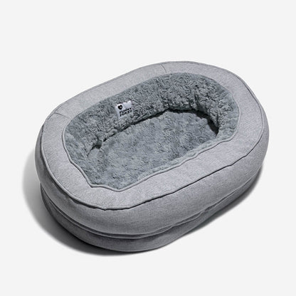 Larch - Orthopedic Donut Dog Bed, Raised Edges, Machine Washable